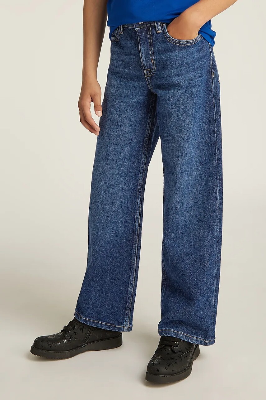 Detské rifle Calvin Klein Jeans HR WIDE IG0IG02710