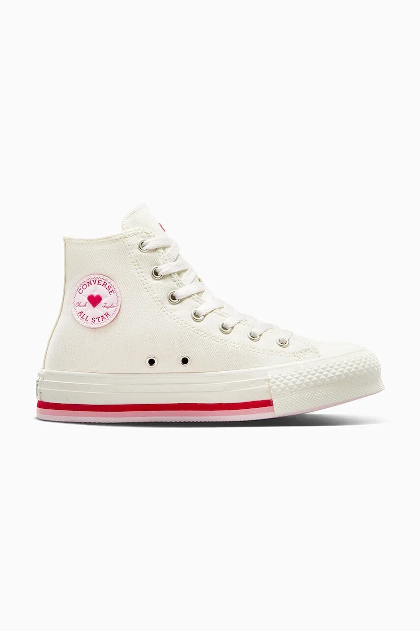 Tenisky Converse Chuck Taylor All Star Eva Lift Valentine's Day biela farba, A10716C