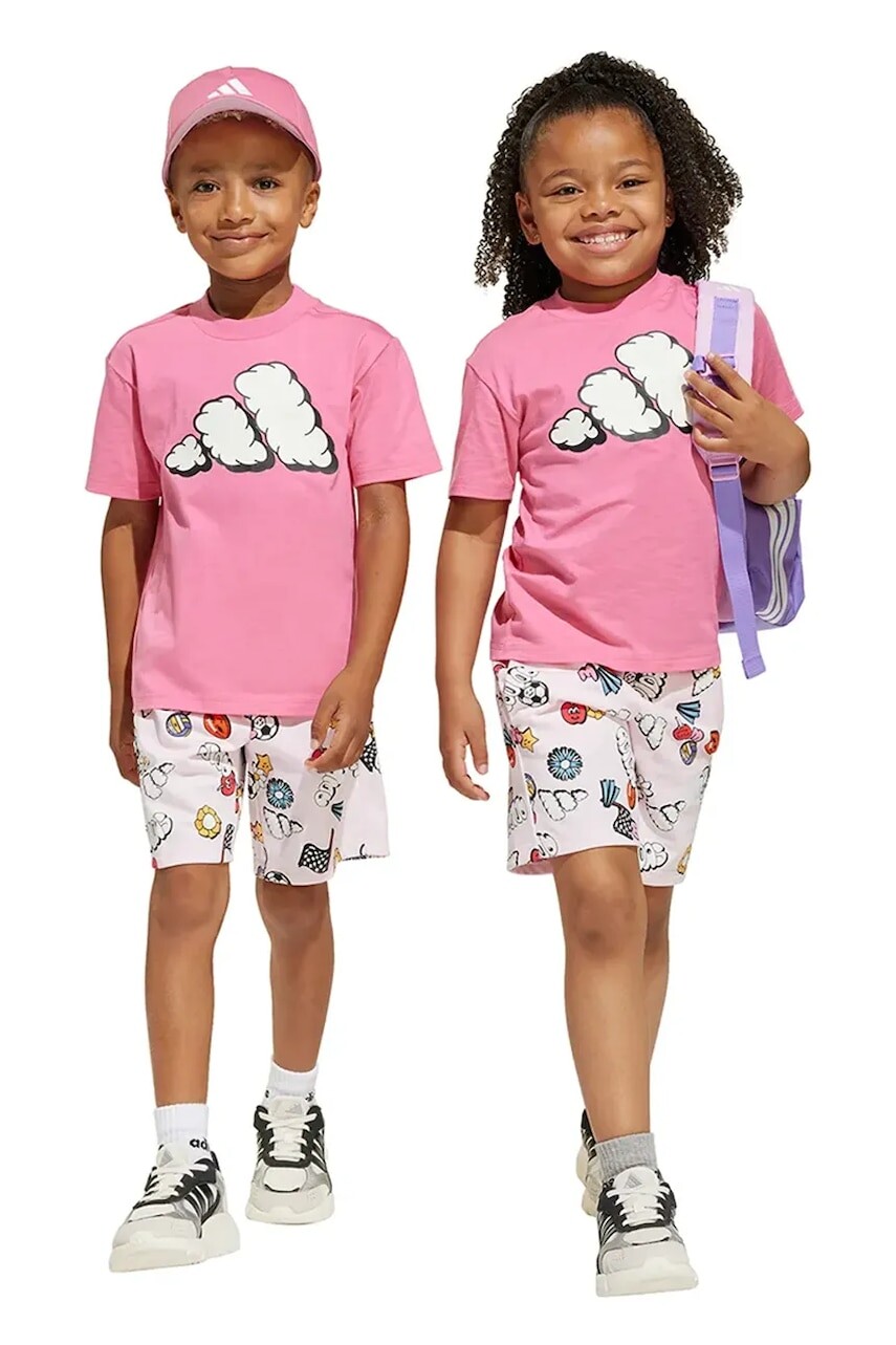 Detská súprava adidas ružová farba, JD0066