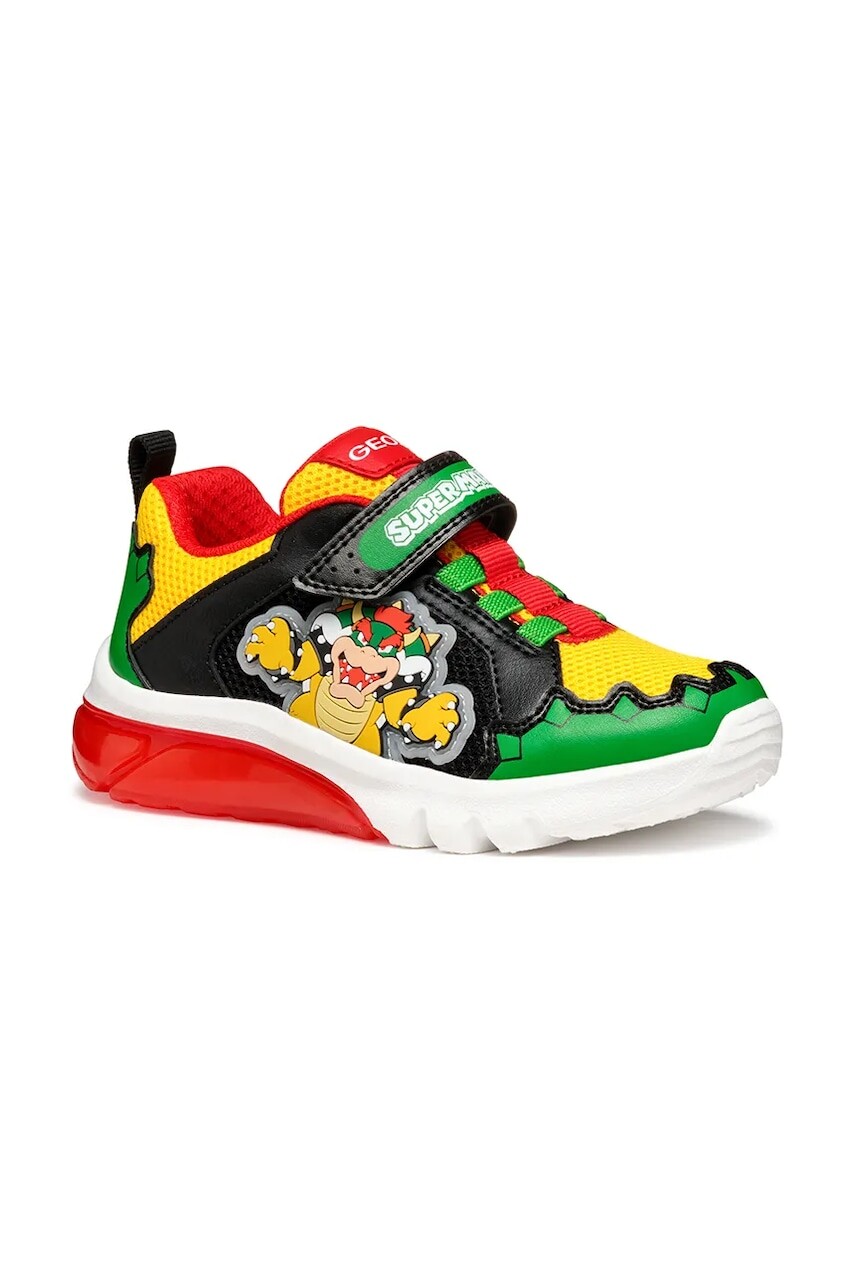 Detské tenisky Geox CIBERDRON žltá farba, J55LBE.01454