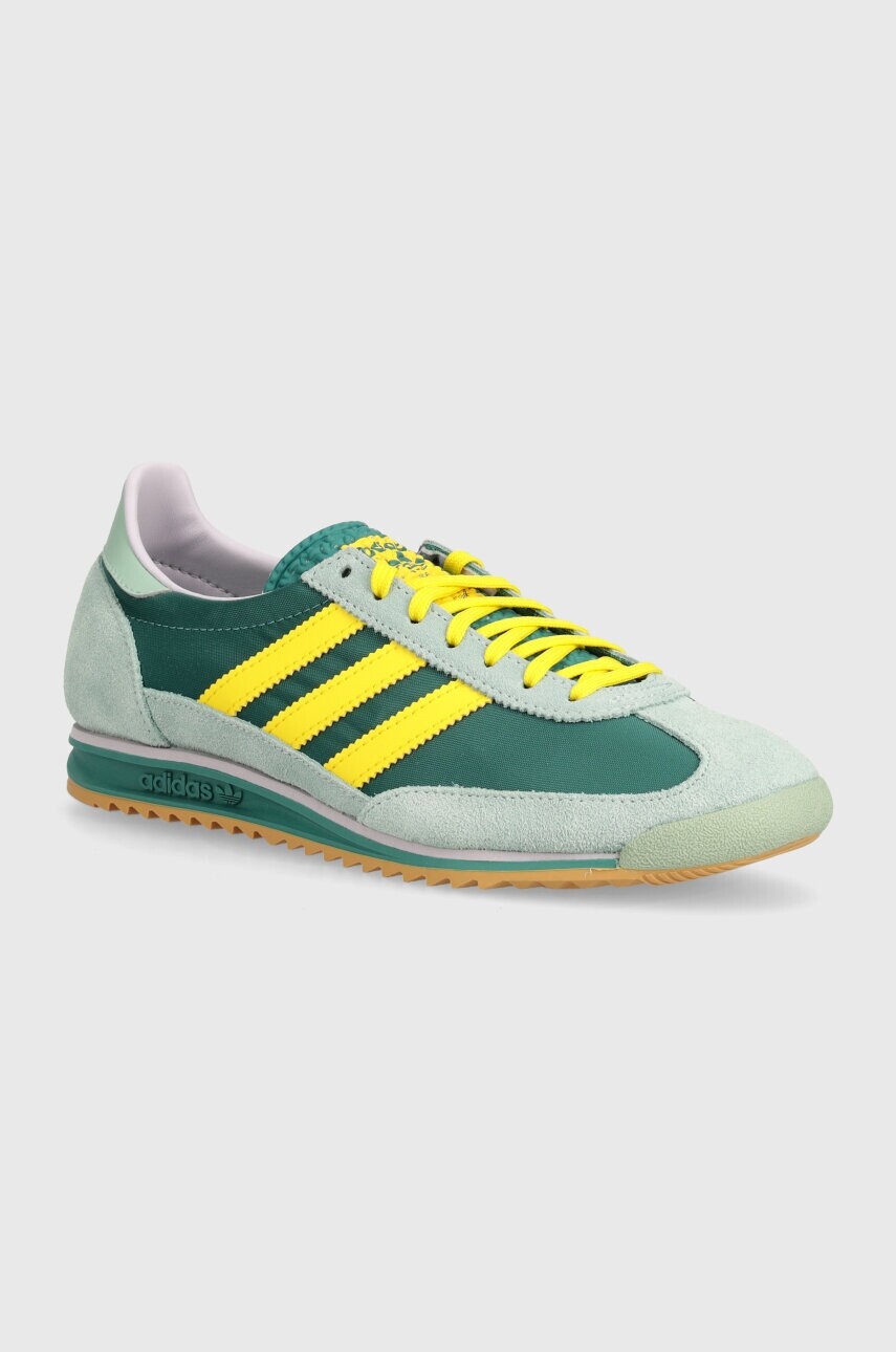 Tenisky adidas Originals SL 72 OG zelená farba, JH7391