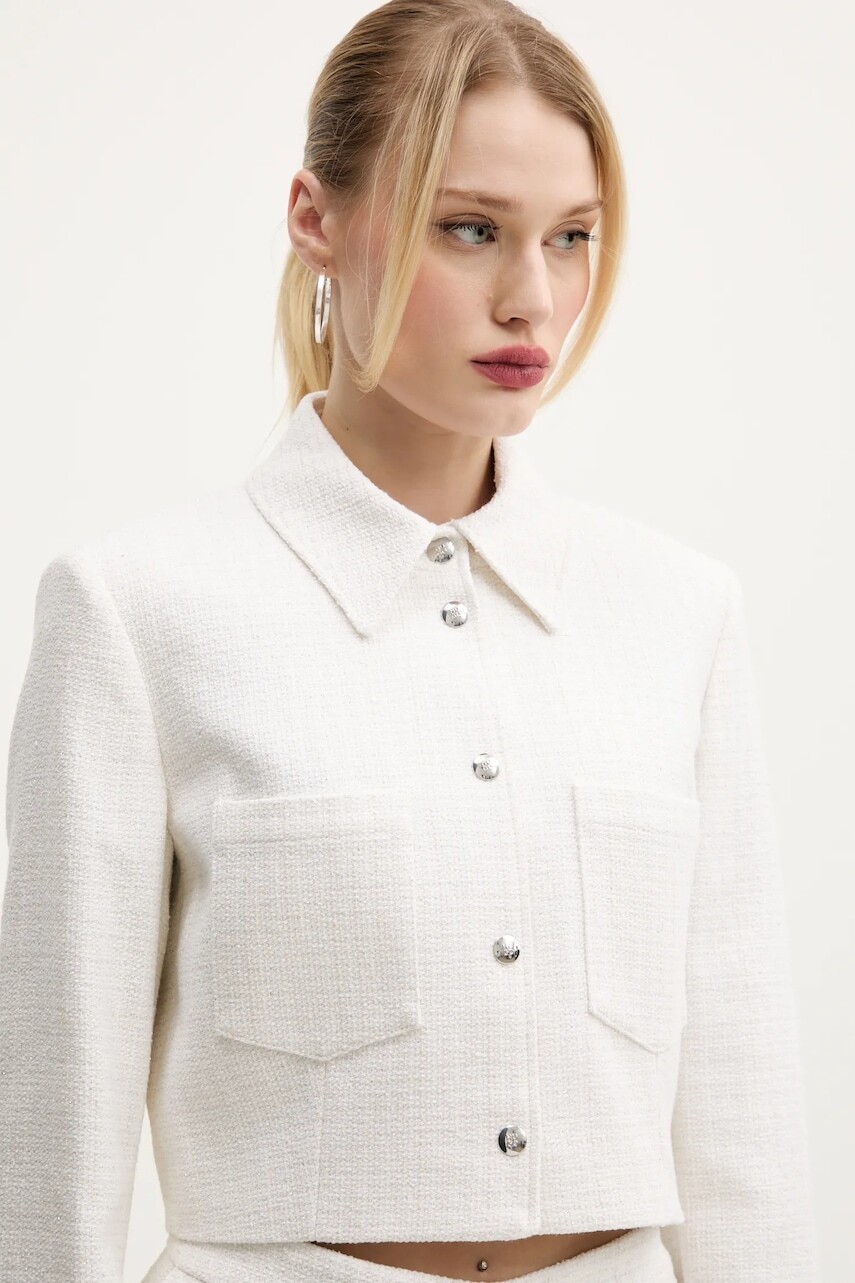 Sako HUGO béžová farba, jednoradové, jednofarebné, 50538133