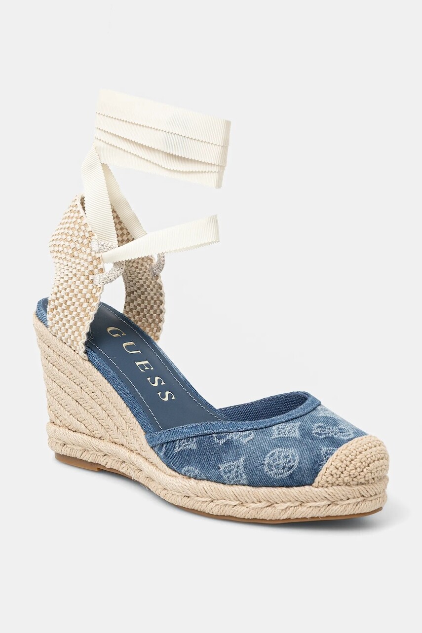 Espadrilky Guess CYRENA na kline, FLJCYR DEN04