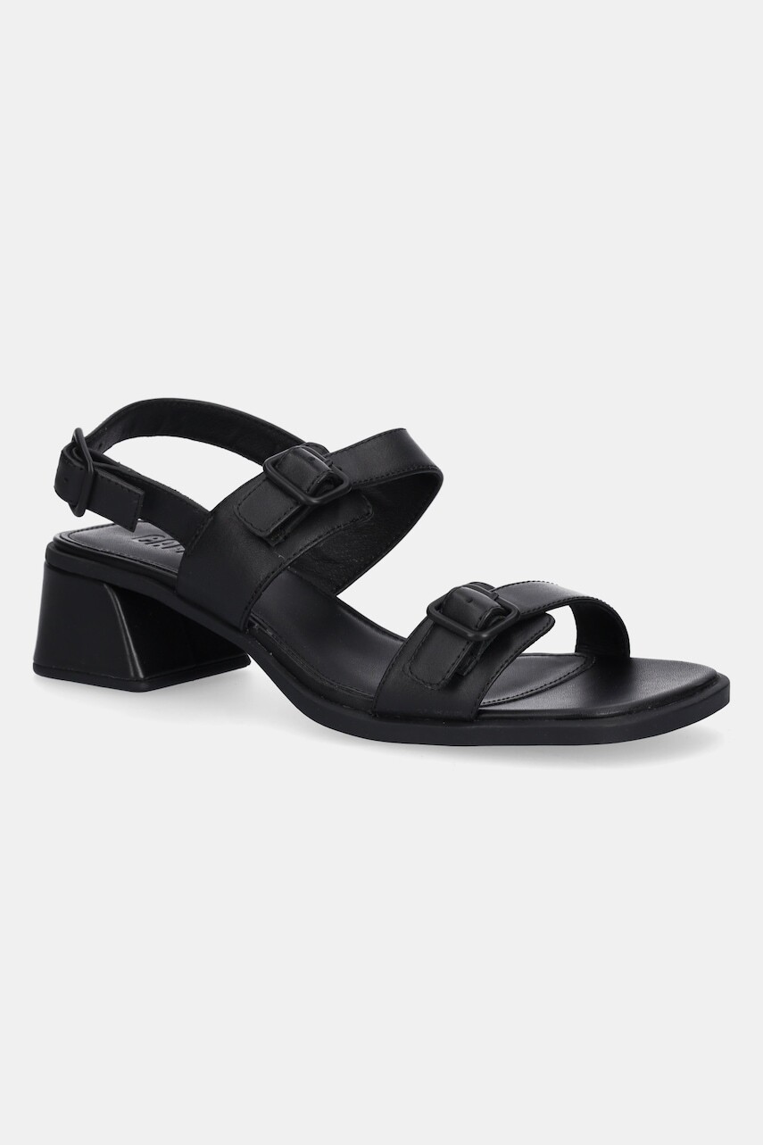 Kožené sandále Camper Kora Sandal čierna farba, K201739-001