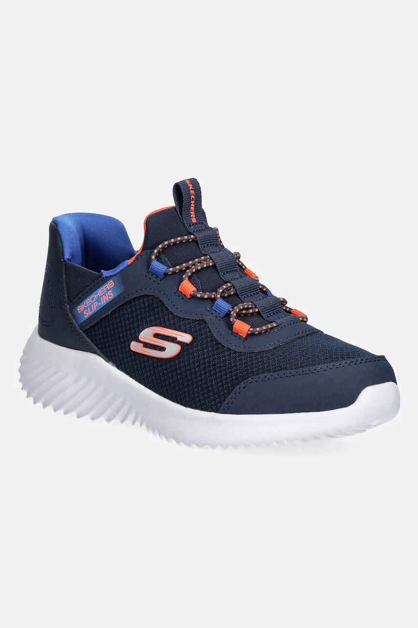 Detské tenisky Skechers BOUNDER tmavomodrá farba, 403822L