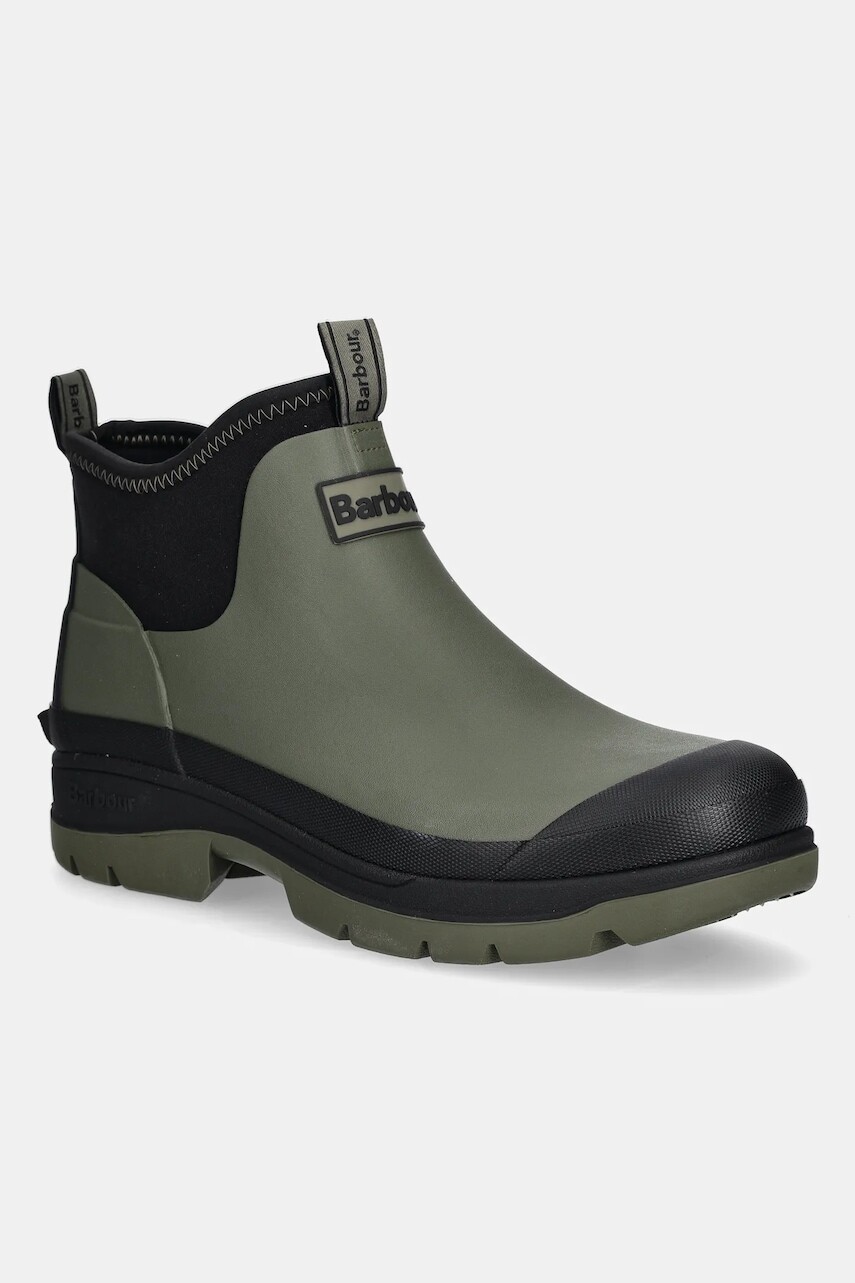 Gumáky Barbour Ridge pánske, zelená farba, MRF0039GN51