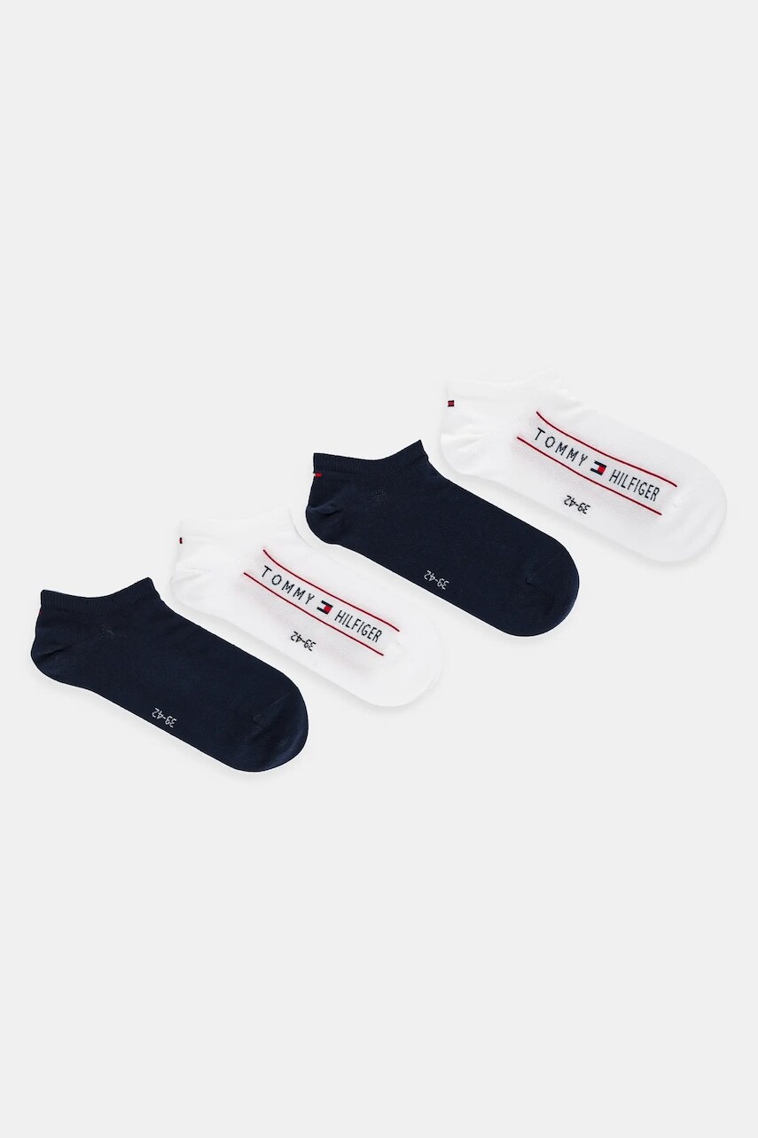 Ponožky Tommy Hilfiger pánske, biela farba, 701235880