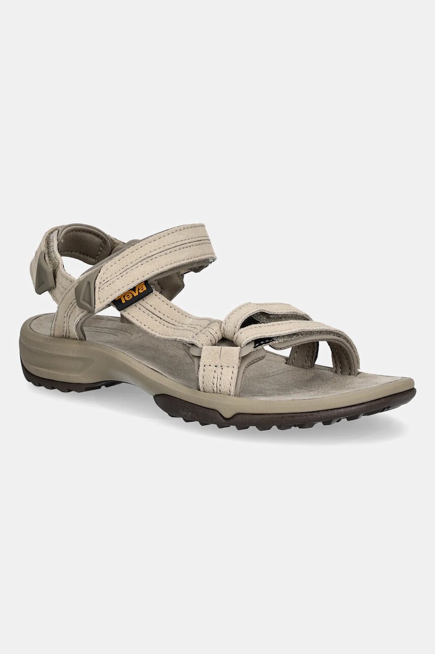 Sandále Teva Terra Fi Lite Suede dámske, béžová farba, 1124035