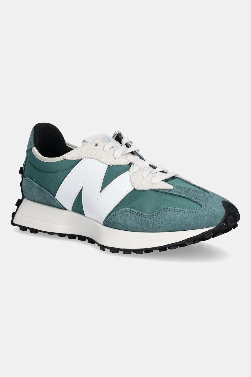 Tenisky New Balance 327 pánske, zelená farba, U327SBA