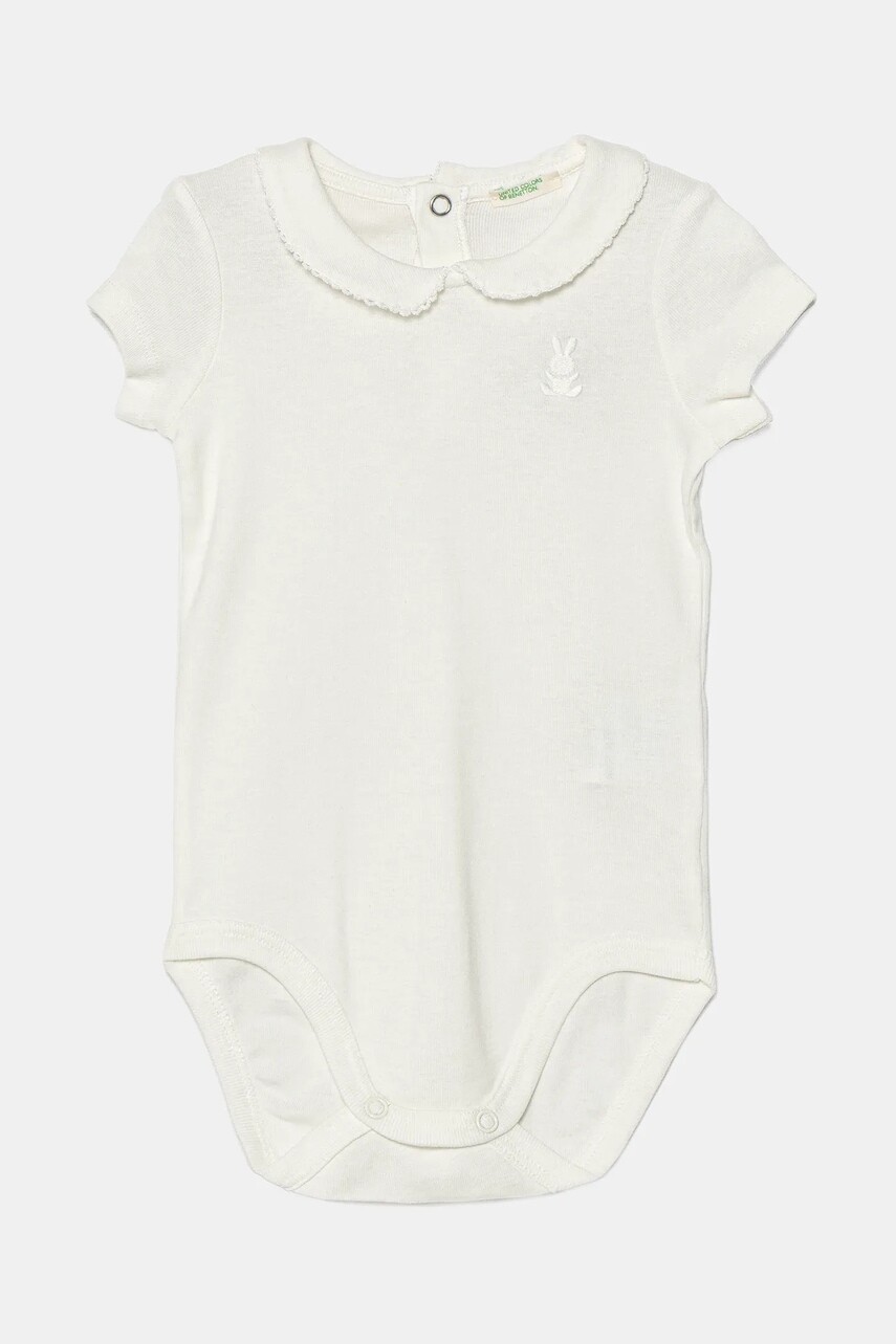 Bavlnené body pre bábätká United Colors of Benetton 3I9WAB00Q