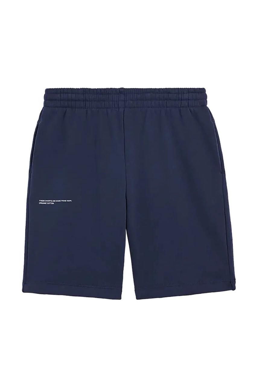 Šortky Pangaia KIDS' 365 MIDWEIGHT LONG SHORTS tmavomodrá farba, nastaviteľný pás 10000425