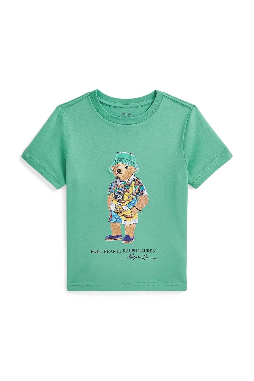 Tričko Polo Ralph Lauren zelená farba, 322973122006