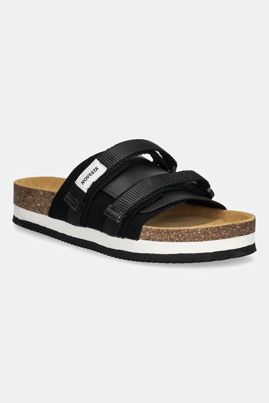 Šľapky Novesta Partisan čierna farba, N378001.999701BIA