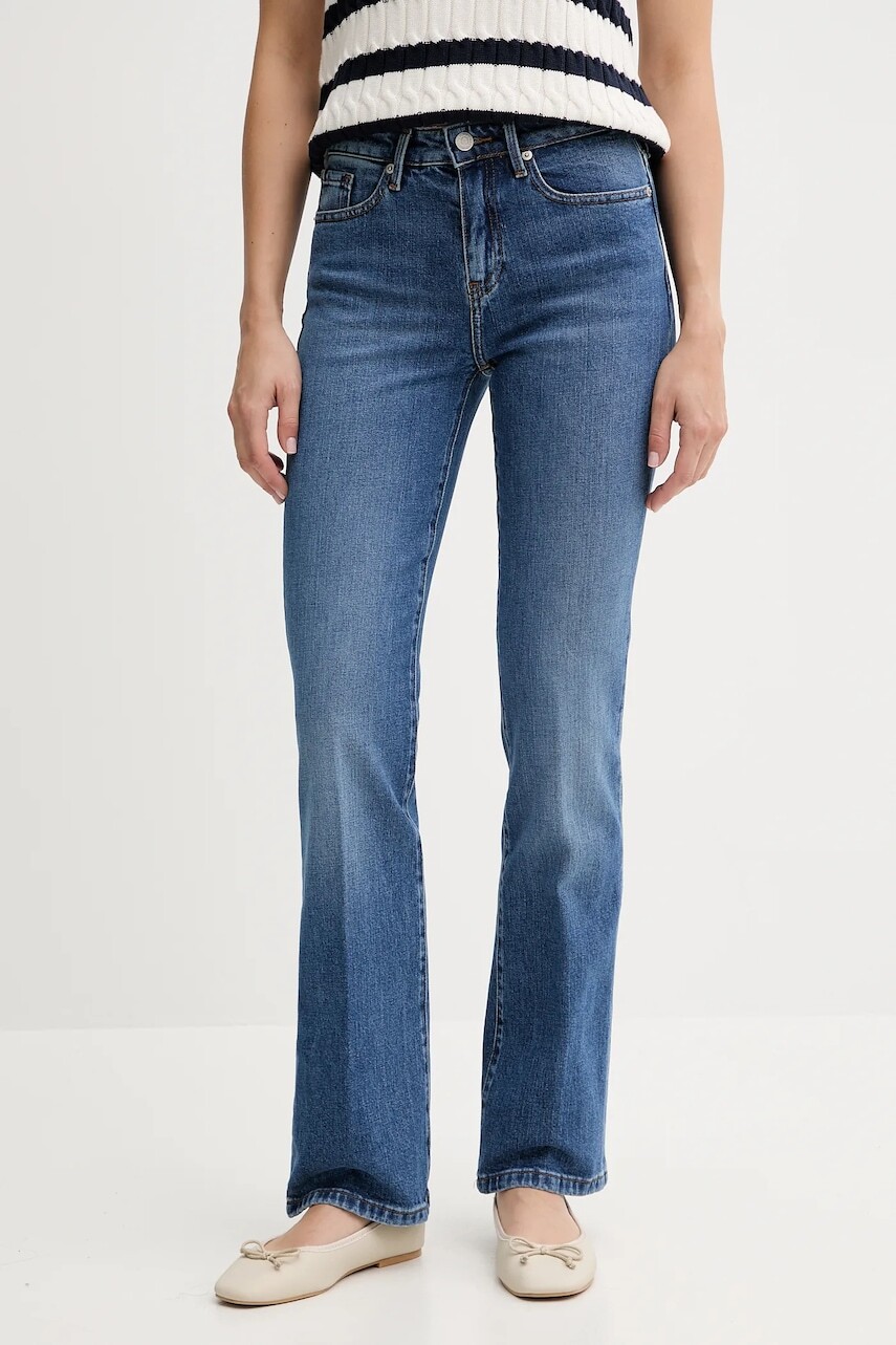 Rifle Tommy Hilfiger vysoký pás, WW0WW45674