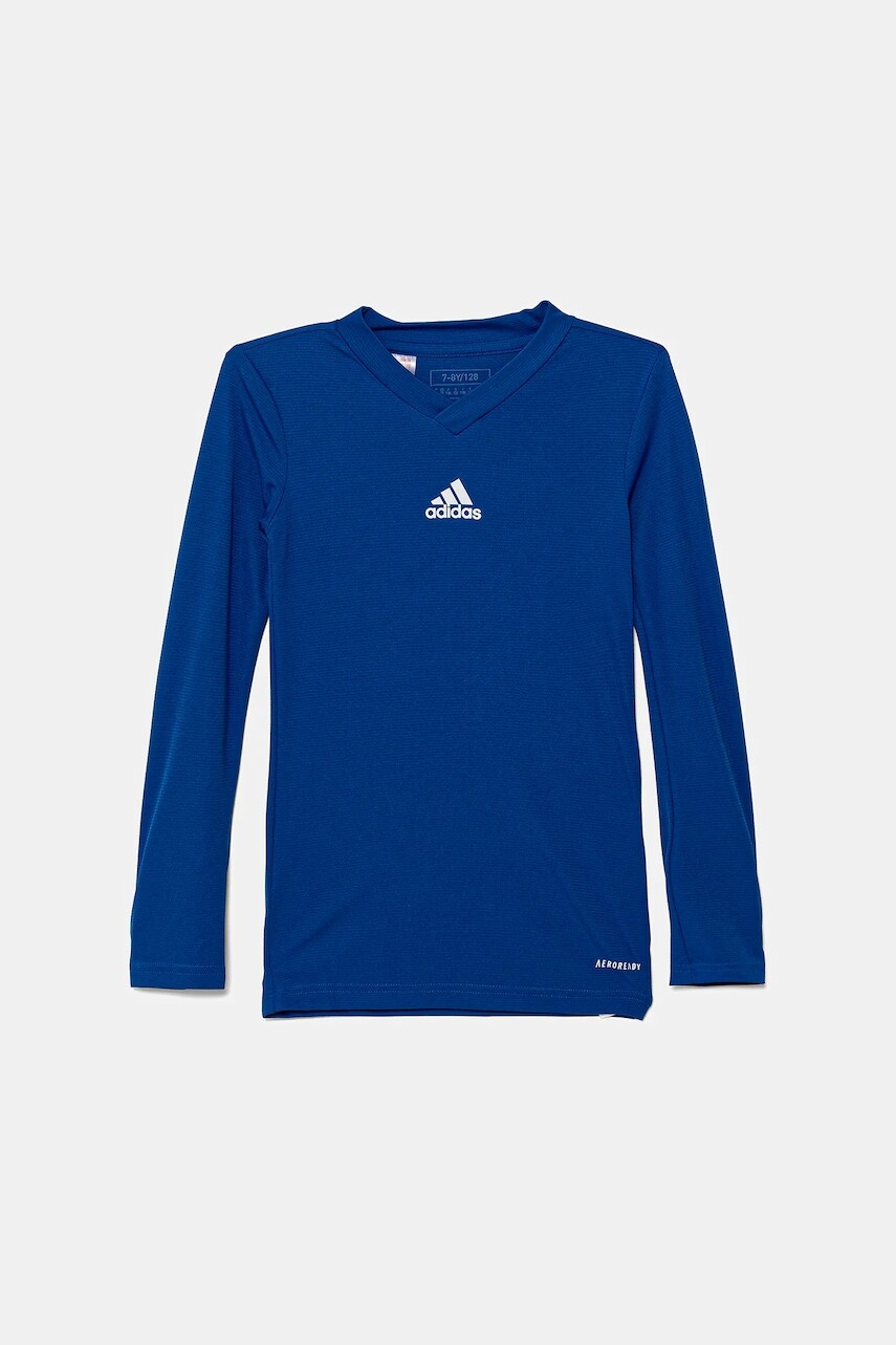 Detské tričko s dlhým rukávom adidas Performance s potlačou, GK9087