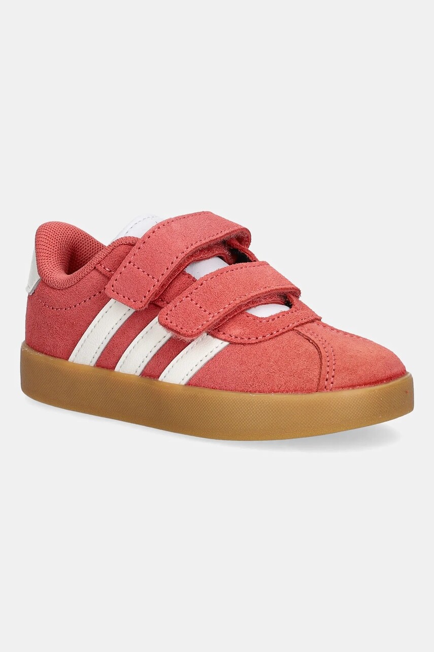 Detské tenisky adidas VL COURT 3.0 ružová farba, JR2218