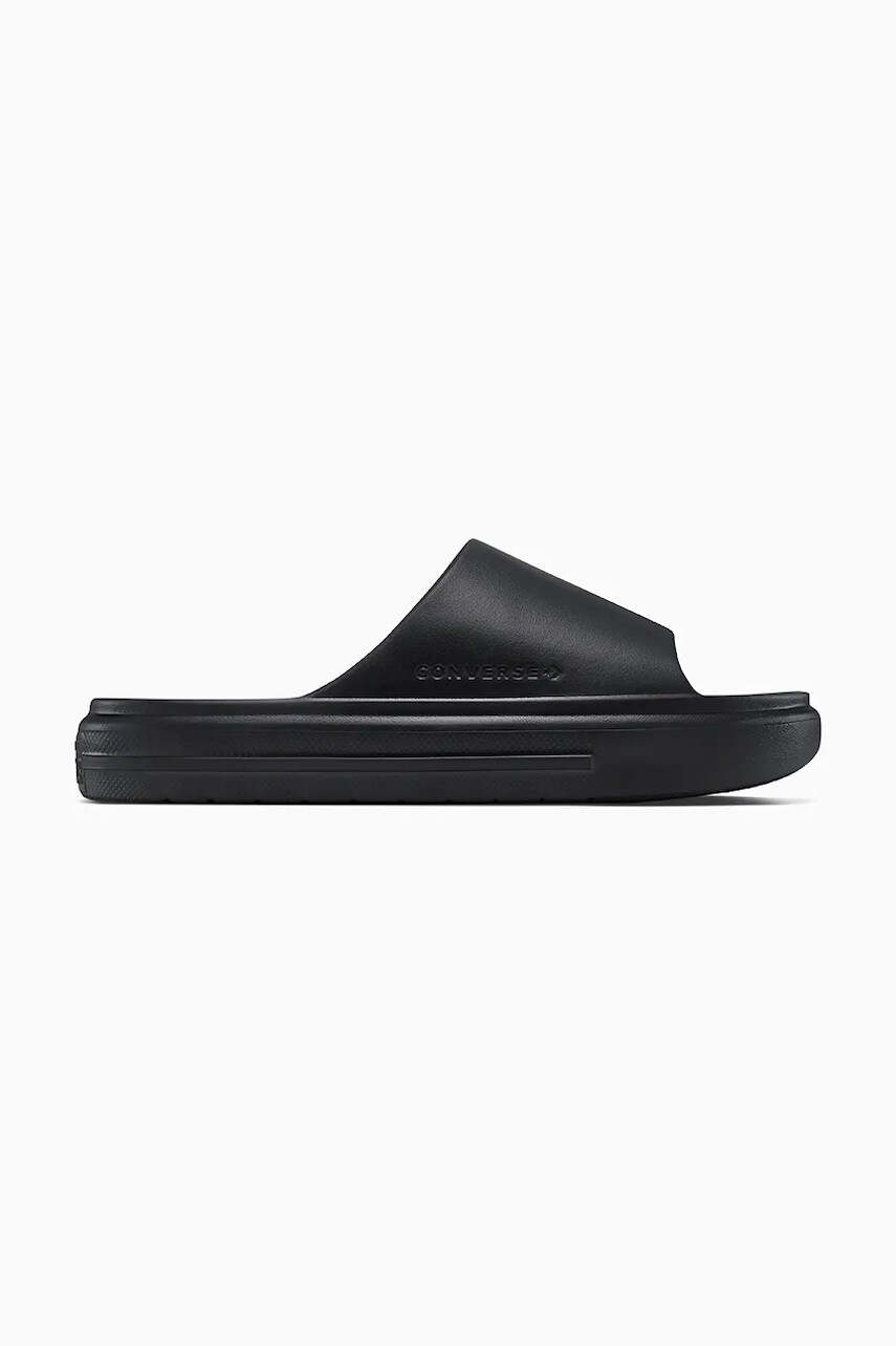 Šľapky Converse Chuck Iteration Slide čierna farba, A12174C