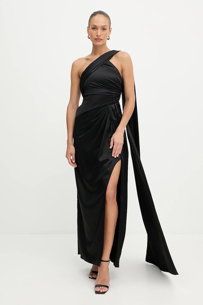 Šaty Marciano Guess ARETHA čierna farba, maxi, priliehavé, 5YGK01 7246A