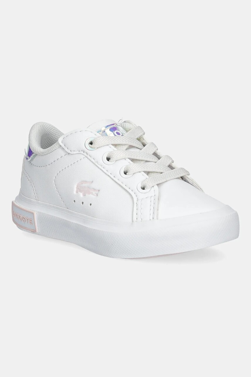 Detské tenisky Lacoste biela farba, 47SUI0013