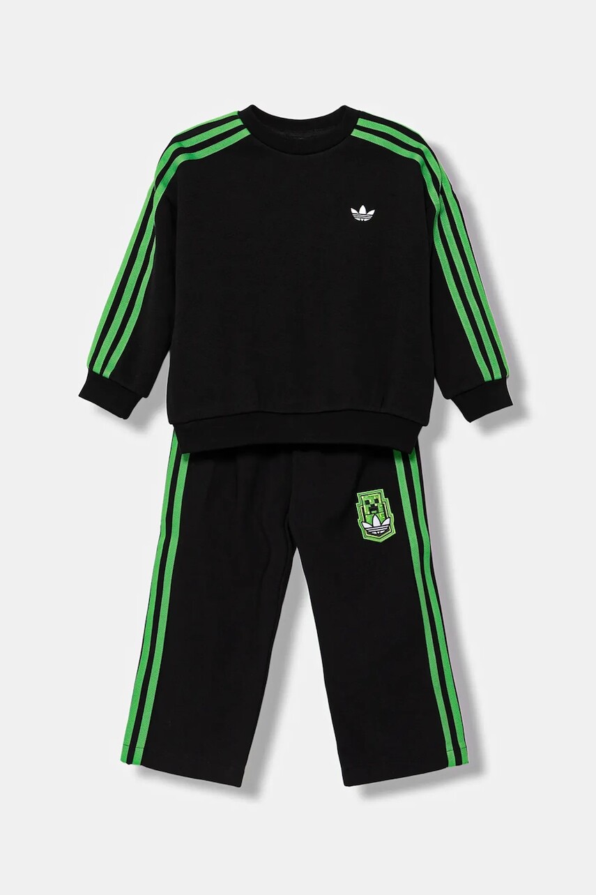 Detská tepláková súprava adidas Originals čierna farba, JW5331