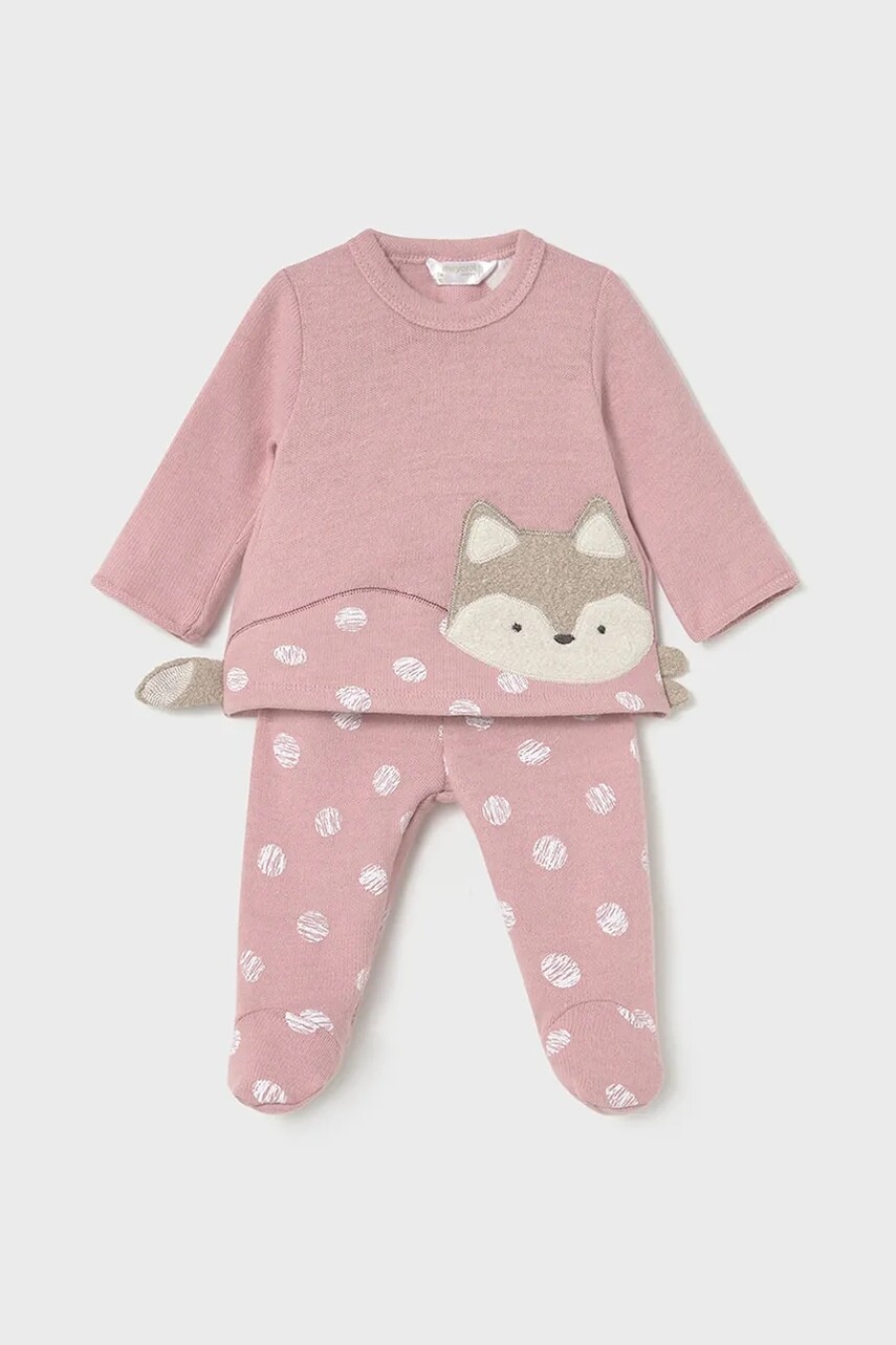 Sada pre bábätká Mayoral Newborn ružová farba, 2558