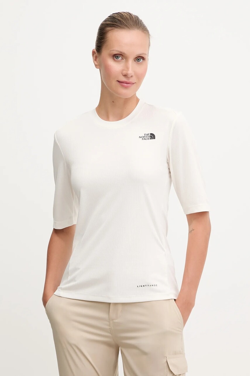 Športové tričko The North Face Shadow béžová farba, NF0A8E1DQLI1