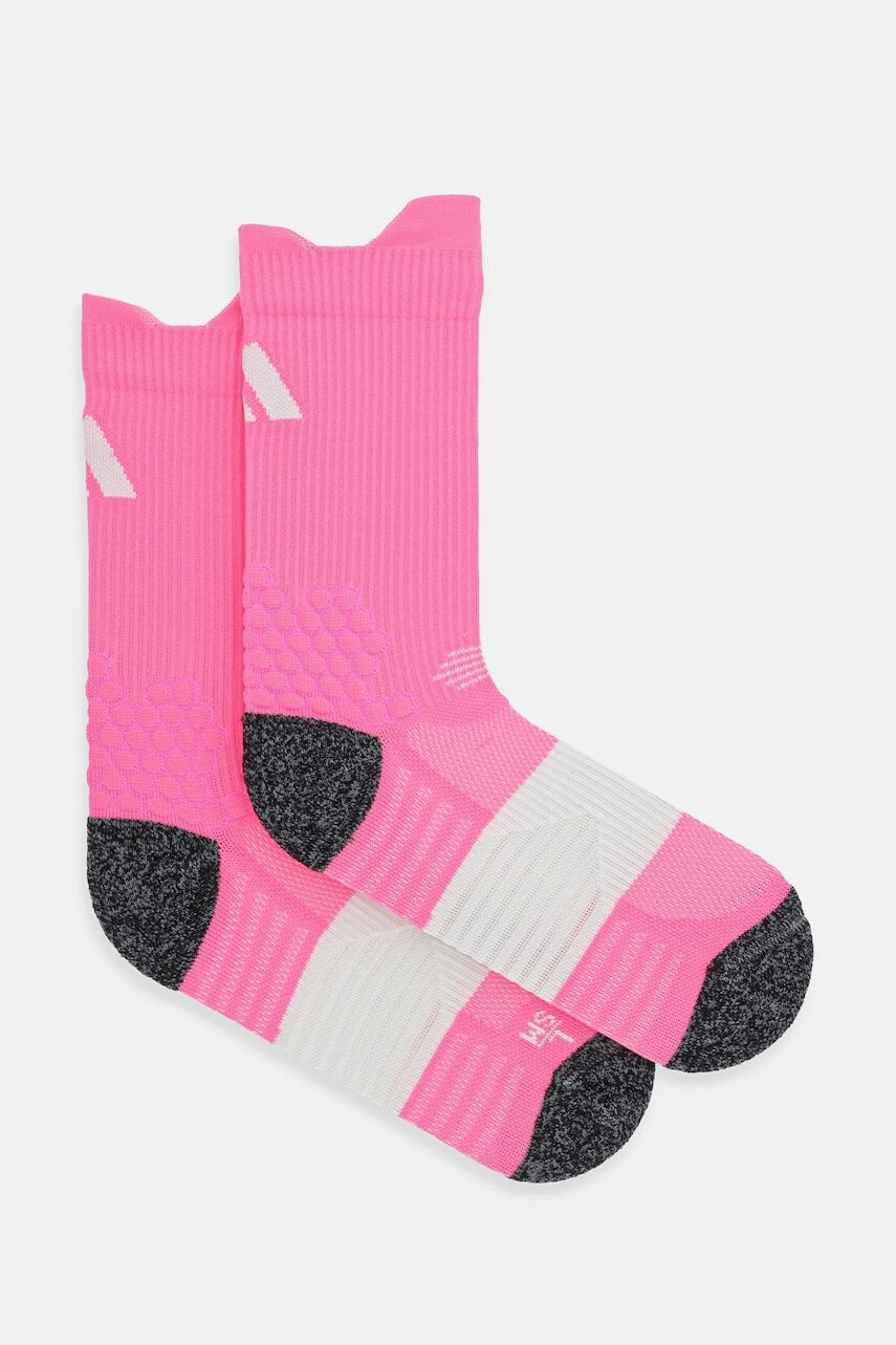 Ponožky adidas Performance RUNxBOOST ružová farba, KB7324