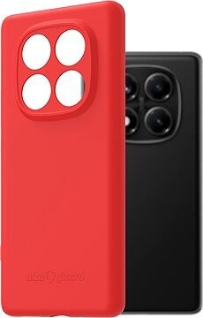 AlzaGuard Matte TPU Case ne Xiaomi Redmi Note 14 Pro 4G červený