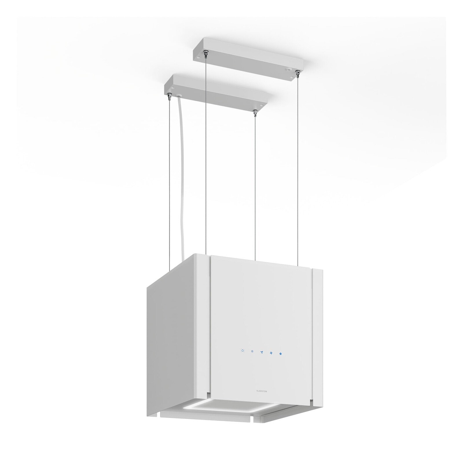Klarstein Velaire digestor funkcia zdvíhania 40 cm | Elegantný, minimalistický, výkonný | EEC A++ | 601 m³/h