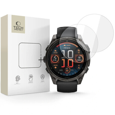 Tech-Protect Glass Fit 2x ochranné sklo na Garmin Fenix 8 (47mm)