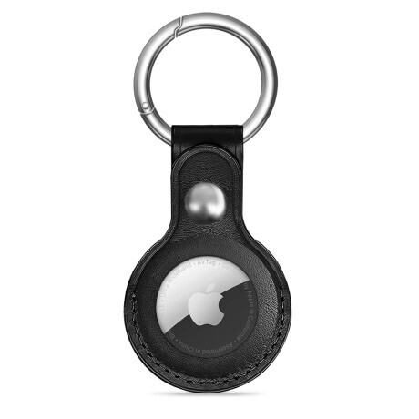 Tech-Protect Natural Fit puzdro na Apple AirTag 1 / 2, čierne
