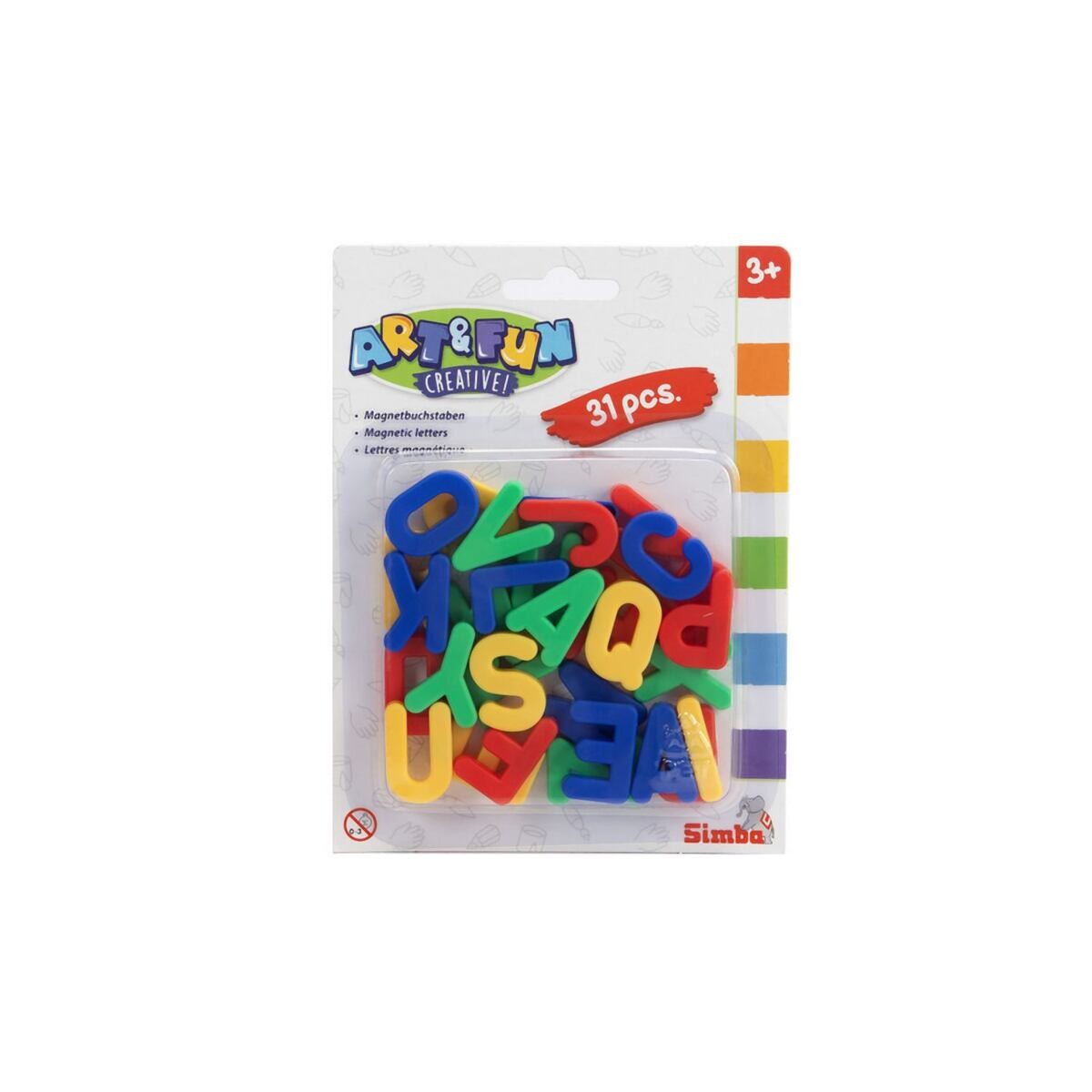 Simba Art&Fun Magnetické písmená