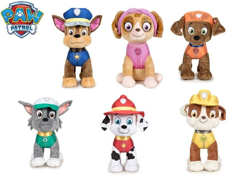 Mikro Paw Patrol plyšové 19cm, 6 druhov