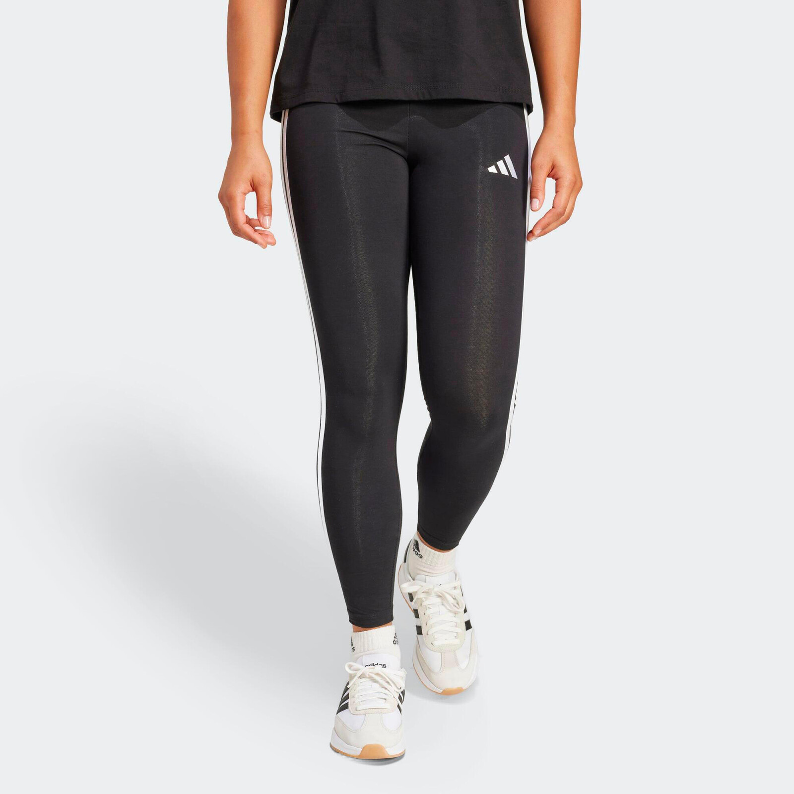 ADIDAS dámske bavlnené legíny čierne