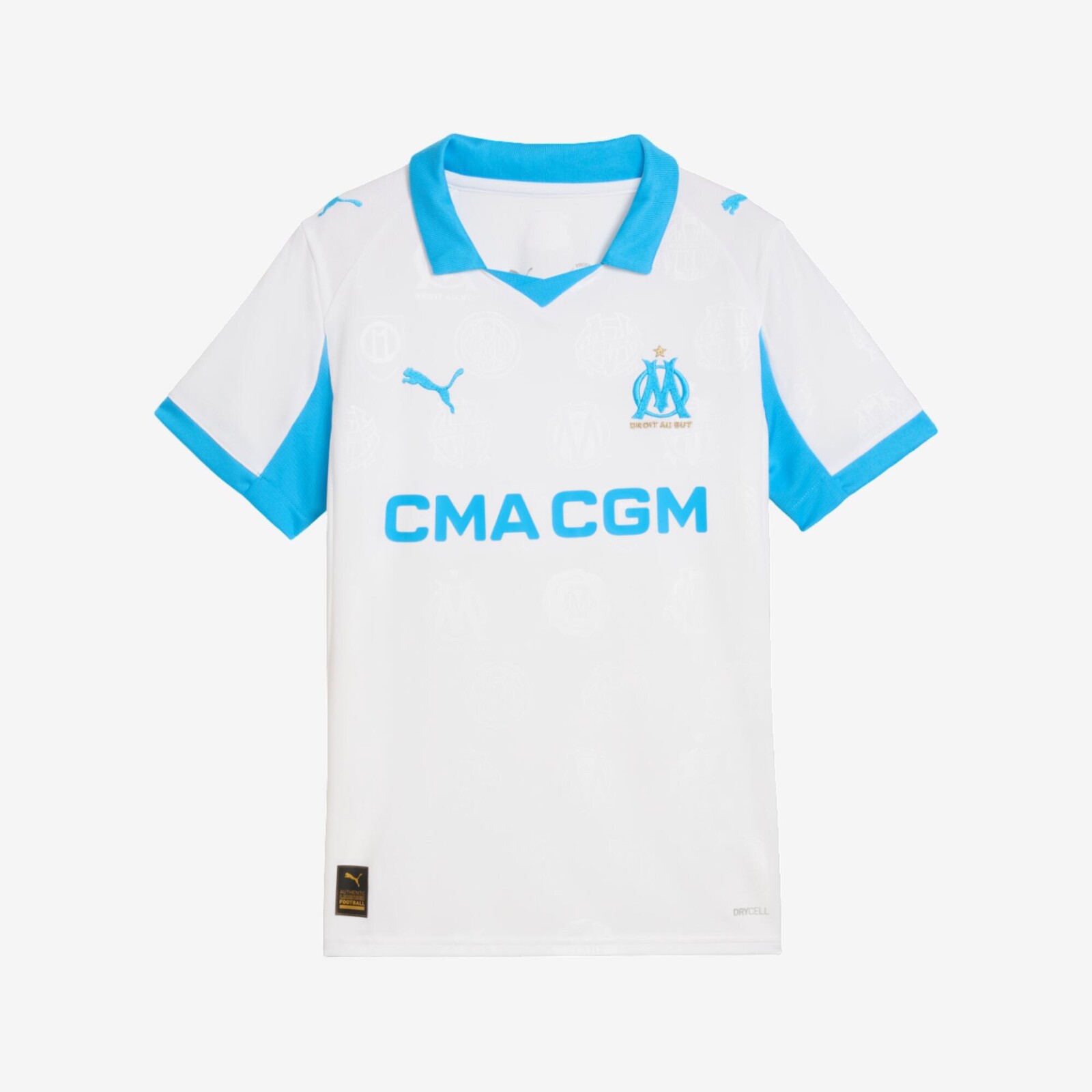 PUMA Olympique de Marseille 25/26 detský oficiálny domáci futbalový dres