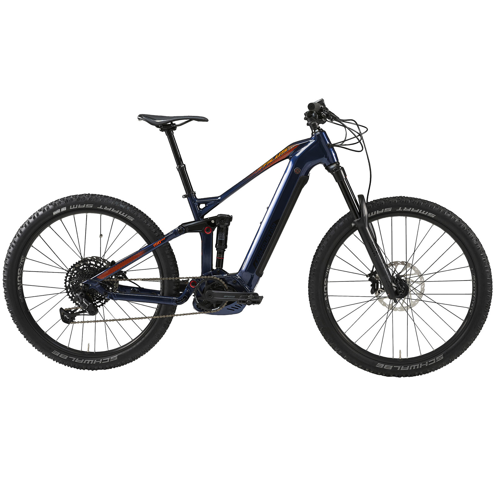 Elektrický horský bicykel E-AM Stilus modrý 27,5+ V2
