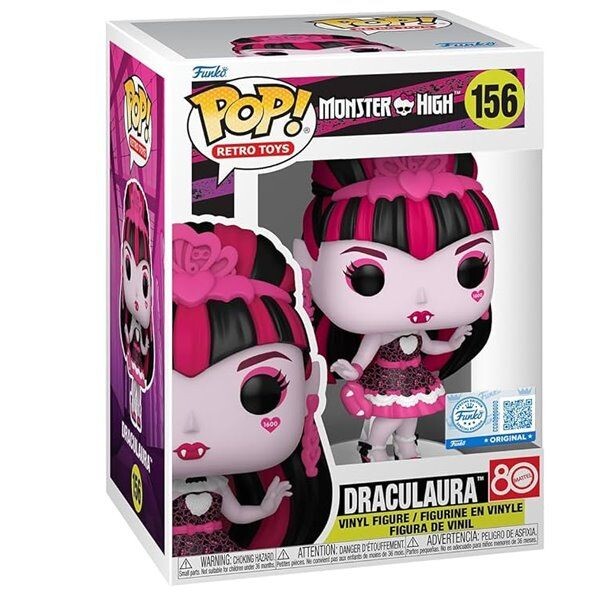 POP! Retro Toys: Draculaura (Monster High) Special Edition POP-0156