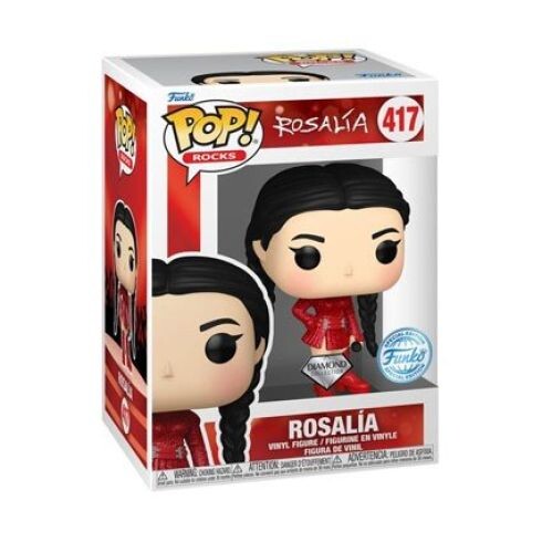POP! Rocks: Rosalia (Bizcochito) (Red) Special Edition (Diamond Collection) POP-0417