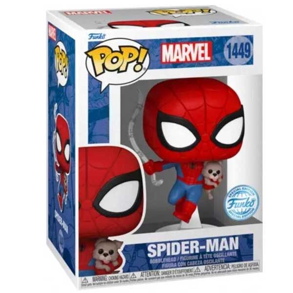 POP! Spider Man Spidey with Sandwich (Dog) (Marvel) Special Edition POP-1530