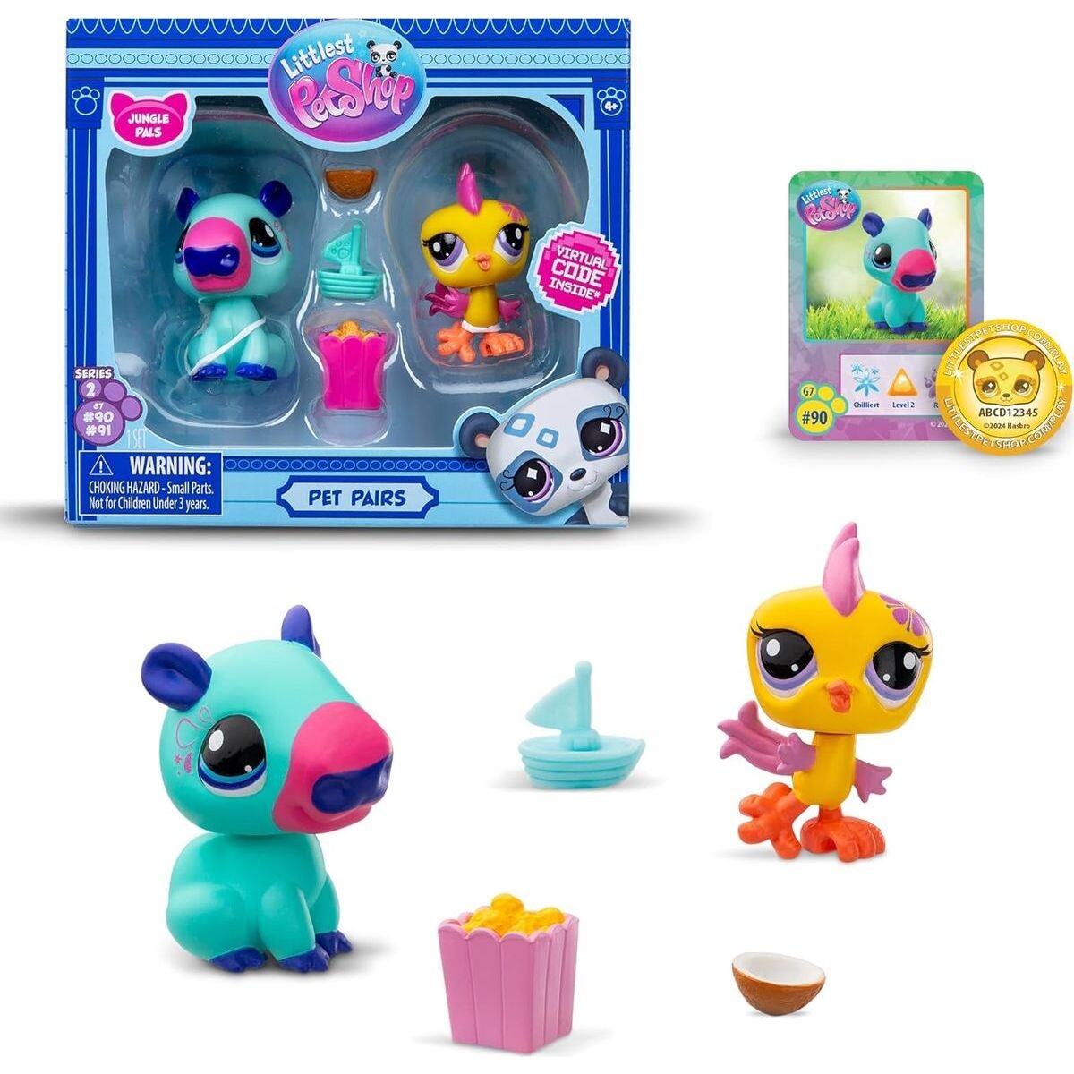TM Toys Littlest Pet Shop 2 figúrky 90, 91