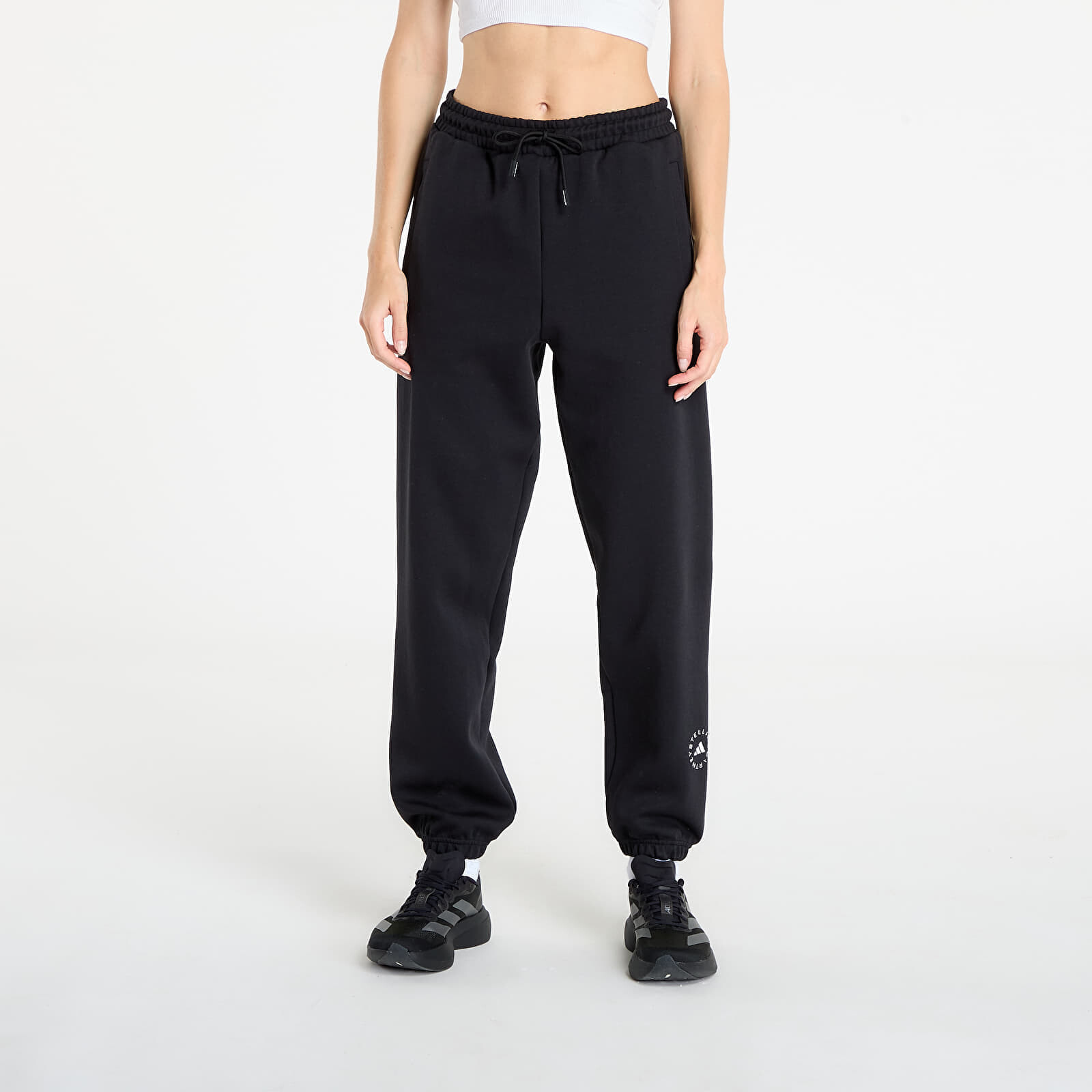 Kalhoty adidas by Stella McCartney Loose Sweat Tracksuit Bottoms Black L