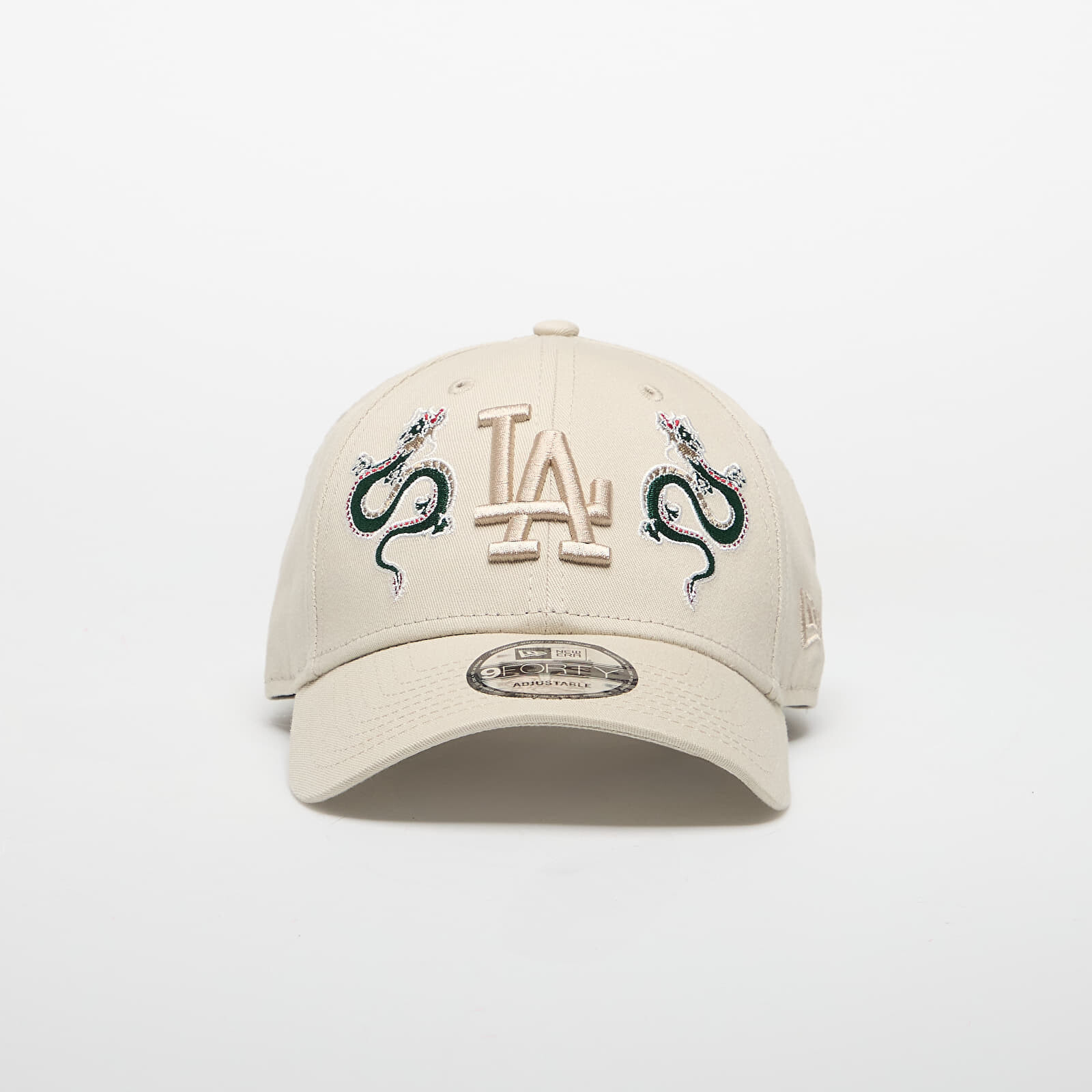 Šiltovka New Era Los Angeles Dodgers 9FORTY Adjustable Cap Icon Cream Universal