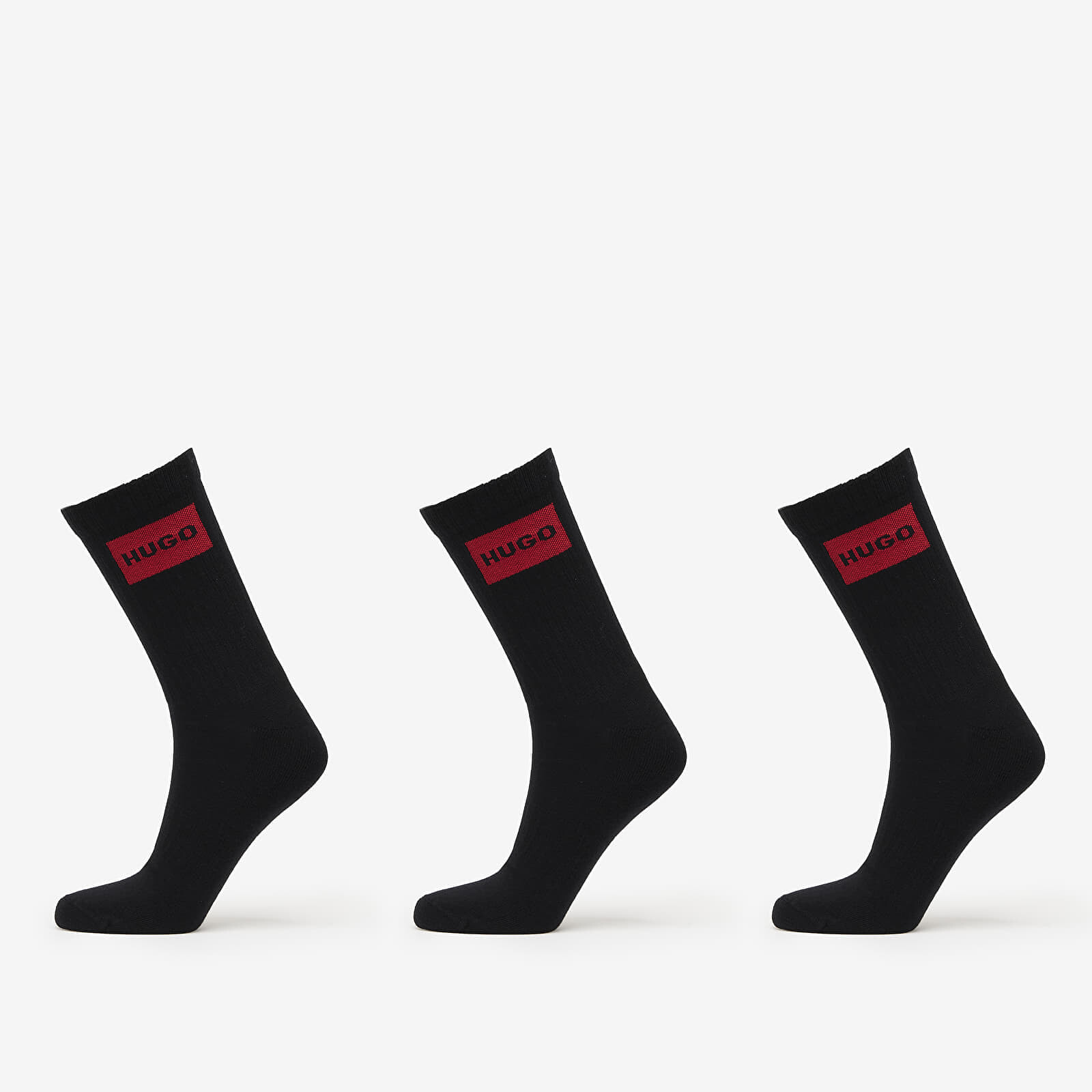 Hugo Boss Men-H-3-Pack Qs Rib Label Cc Black 39-42