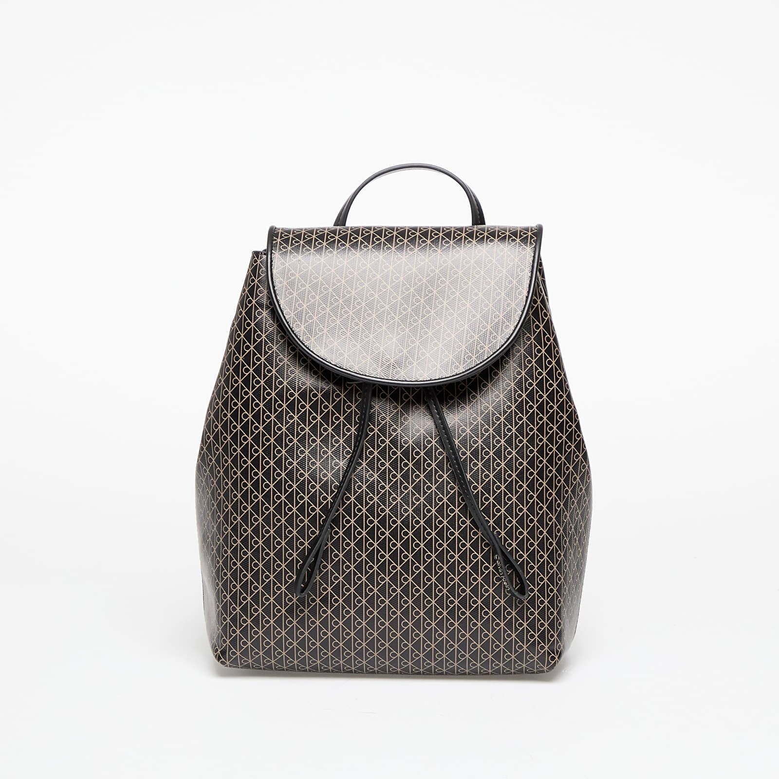 Calvin Klein Emblem Aop Flap Backpack Black Universal