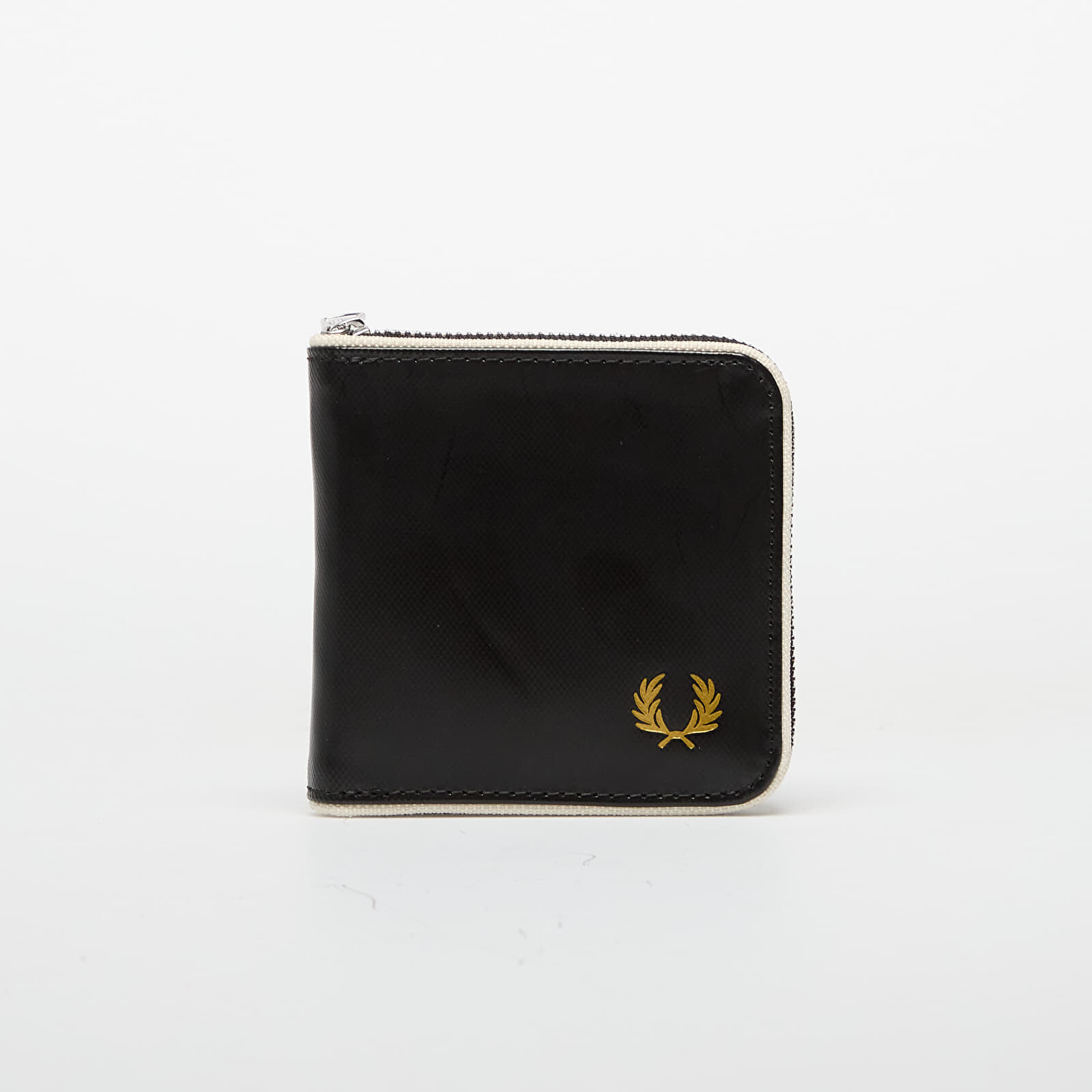 FRED PERRY Classic Zip Around Wallet Black/ Ecru Universal