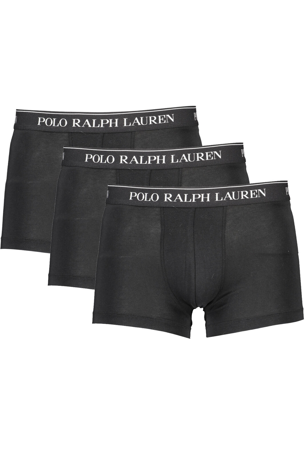 POLO RALPH LAUREN MEN'S BLACK BOXER