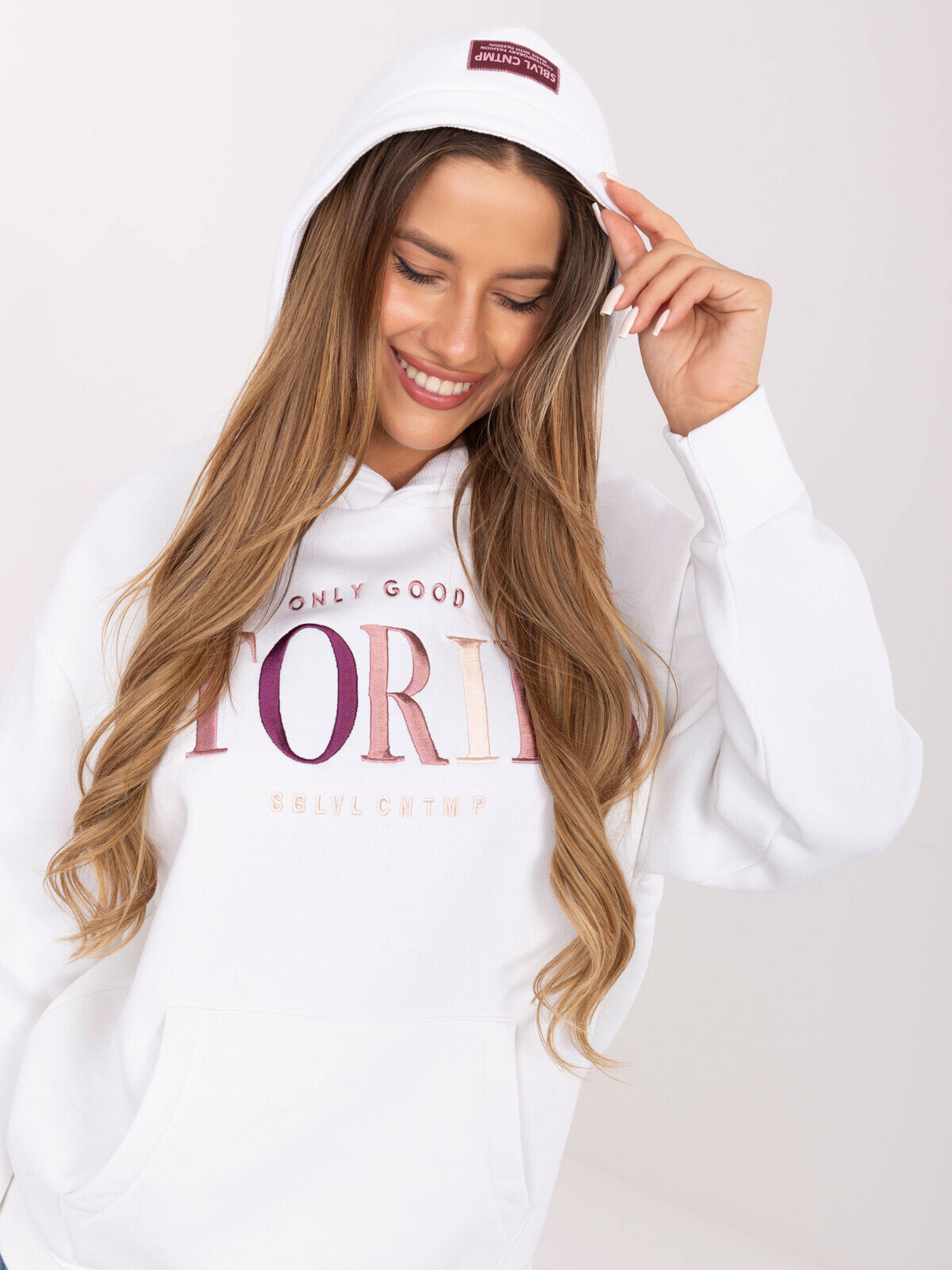 Sweatshirt-D10608BC02802A1NO-white