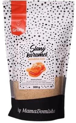 Grizly kaša slaný karamel by @mamadomisha 300 g výpredaj (pošk.obal)