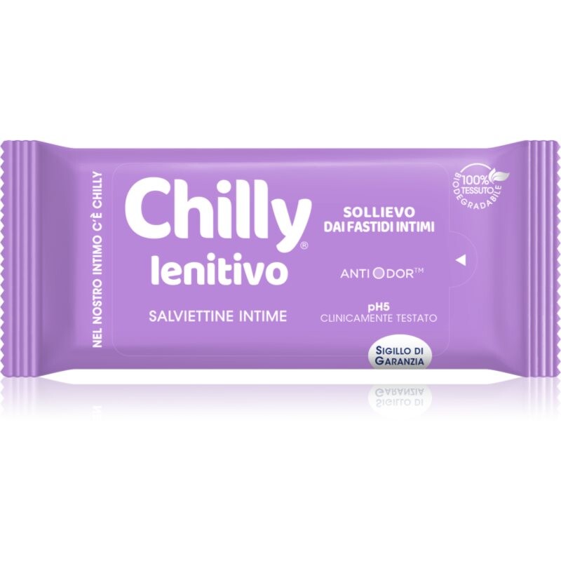 Chilly Soothing obrúsky na intímnu hygienu 12 ks
