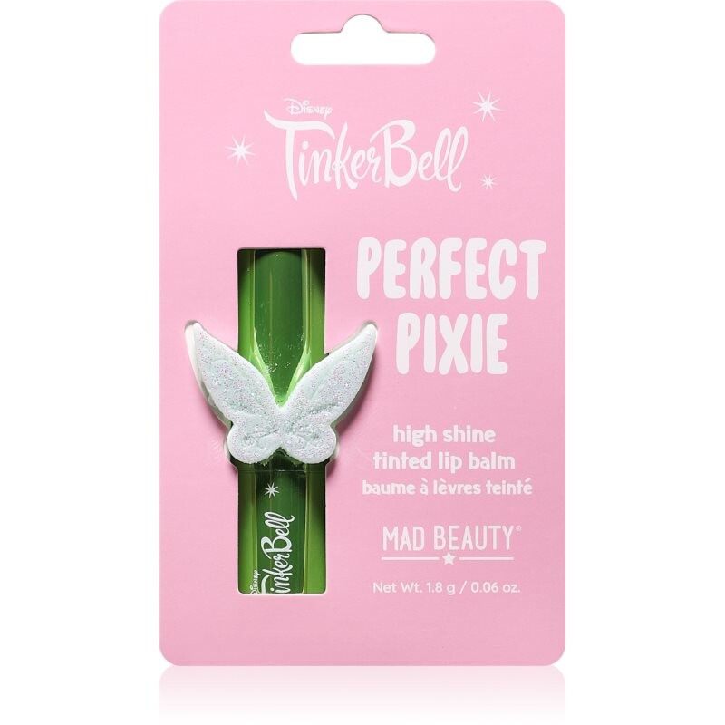Mad Beauty Disney Tinkre Bell High Shine Lip Balm hydratačný balzam na pery 1.8 g
